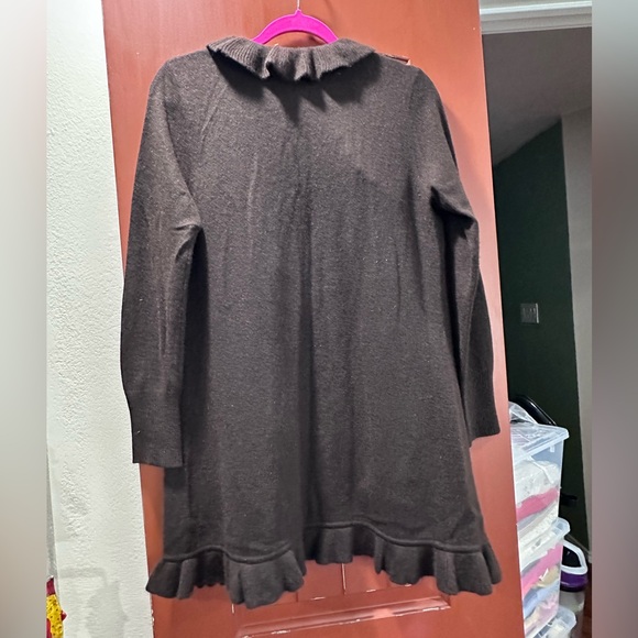 Magaschoni Black Ruffled Cardigan - Picture 2 of 5